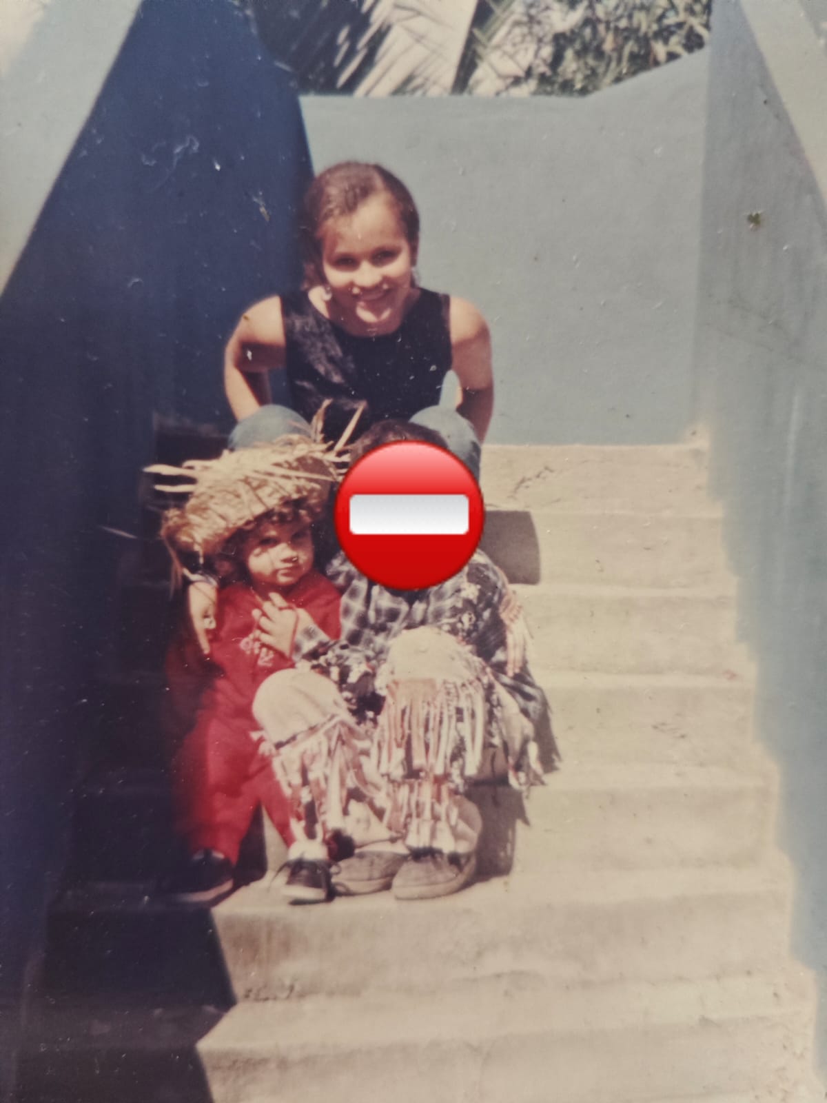 Eu chegando no mundo