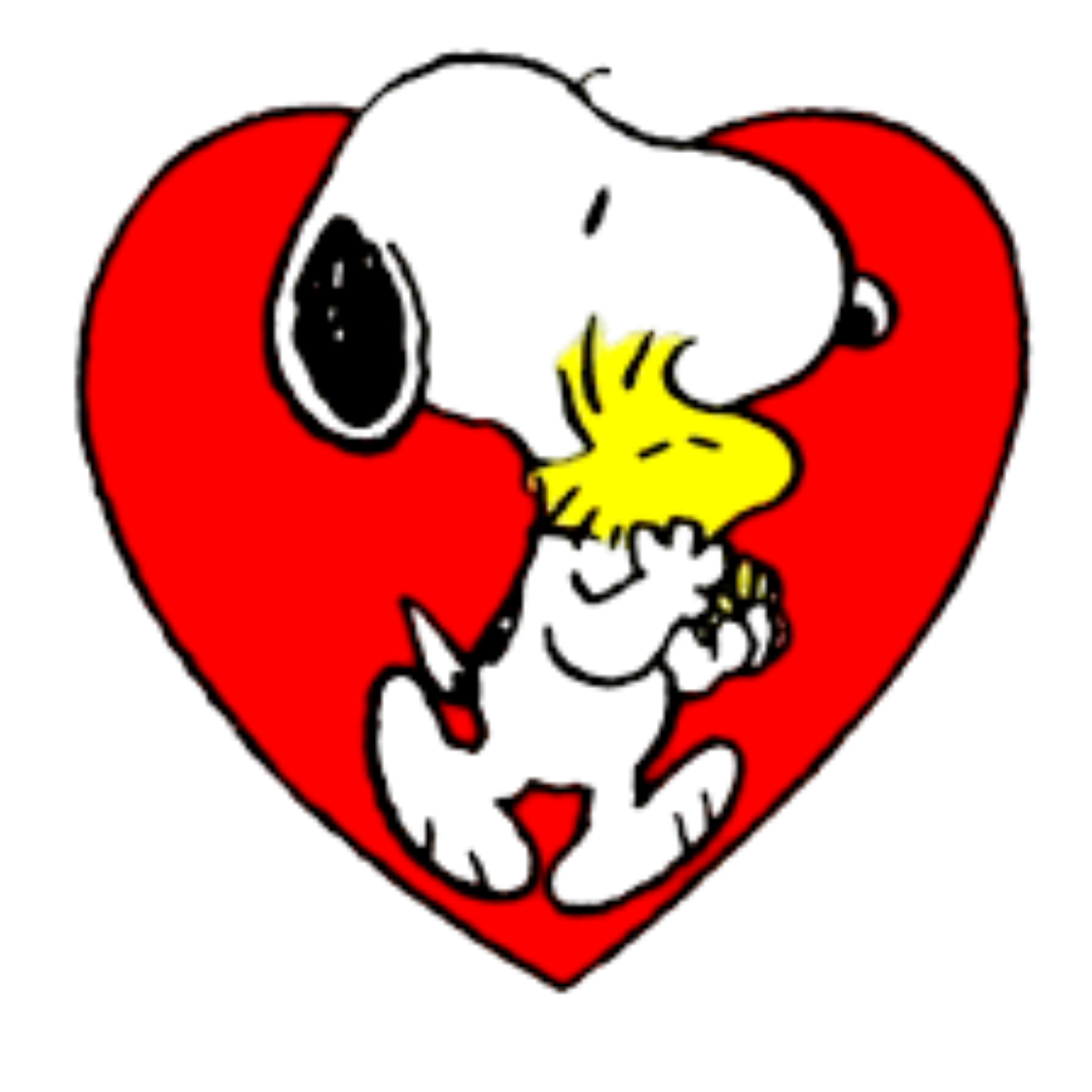 Snoopy Coração